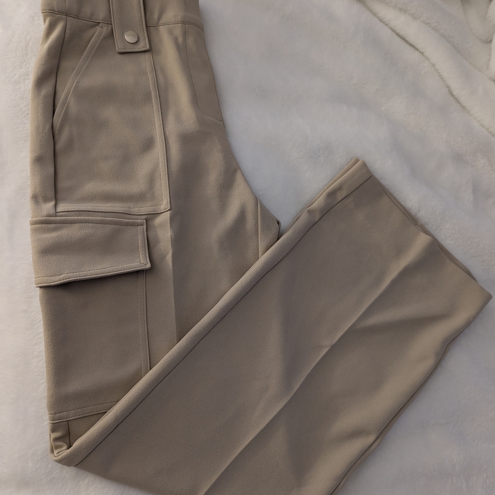 White House Black Market Tan Trousers